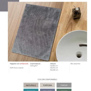 Tappeto bagno Sains antiscivolo Sghome