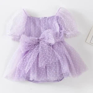 Abitino da Bambina in Tulle vari colori estivo
