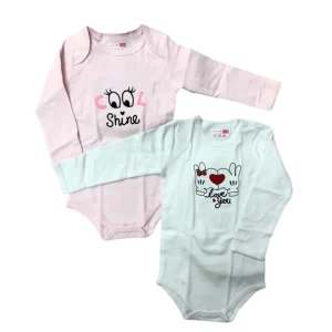 Body caldo cotone femminuccia 2 pezzi, Repanda